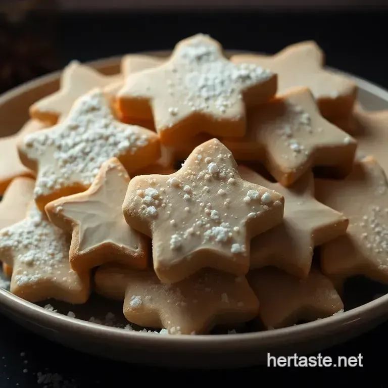 Vanilla Bean Spritz Cookies