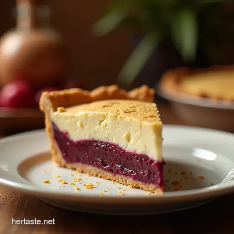 The American Dream Truly Velvety French Silk Pie with a Buttery Shortbread Crust presentation