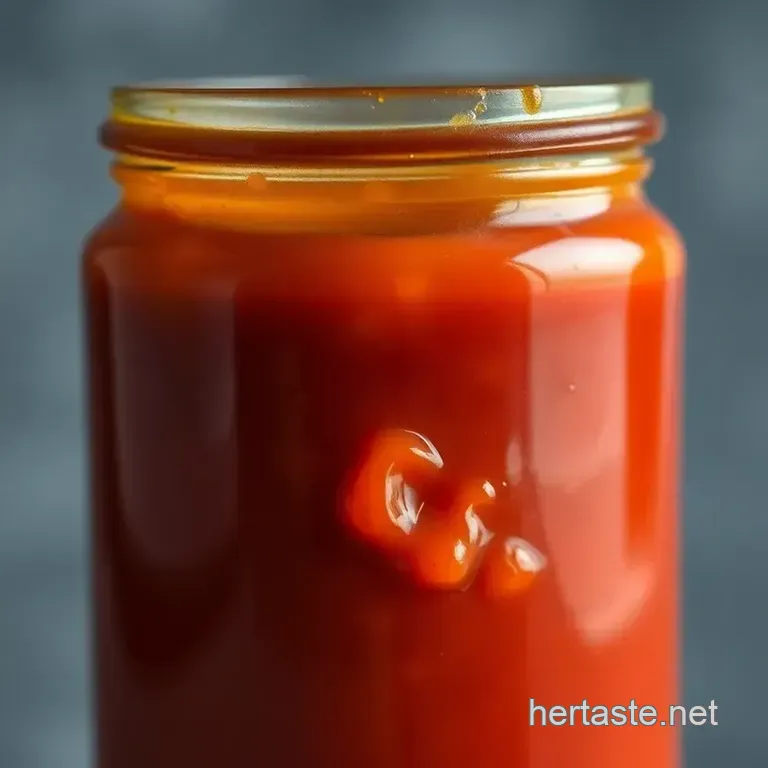 Vibrant Homemade Colored Ketchup: a Fun Twist on Classic Favorite presentation