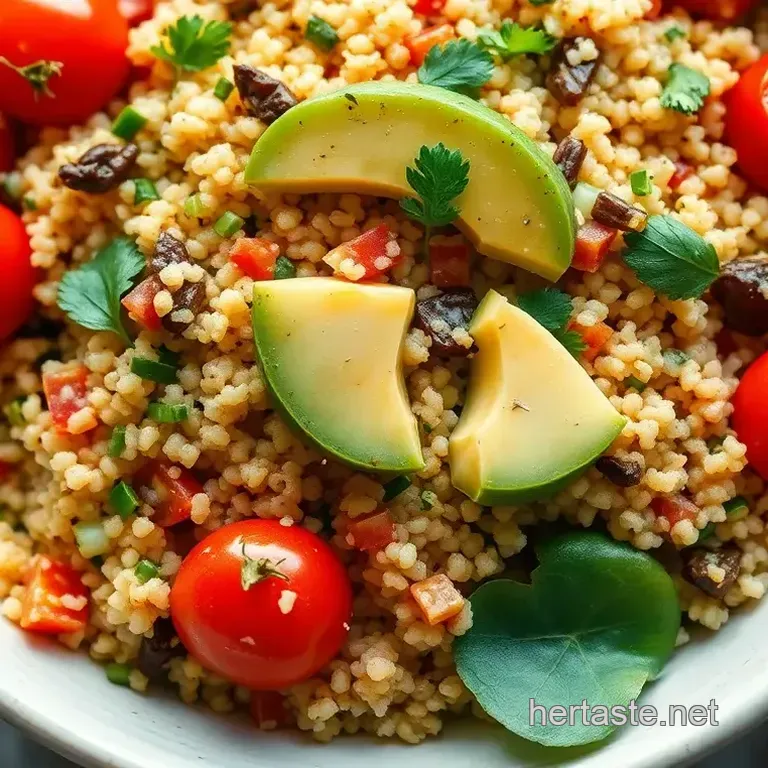 Vibrant Vegan Quinoa Salad with Citrus-Avocado Dressing
