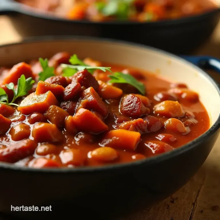 Weeknight Winner Simple Stovetop Ground Beef Chili presentation