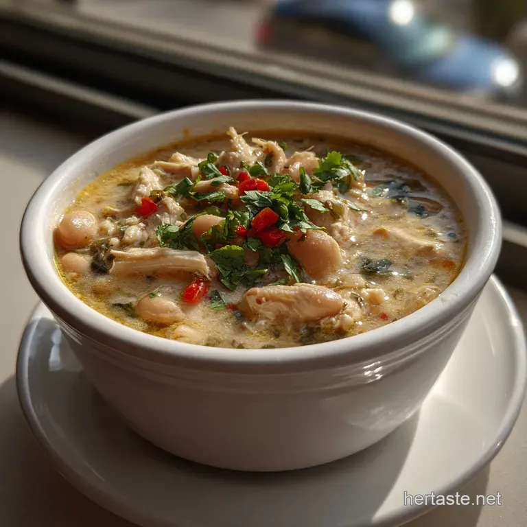 White Chicken Chili Crockpot Recipe