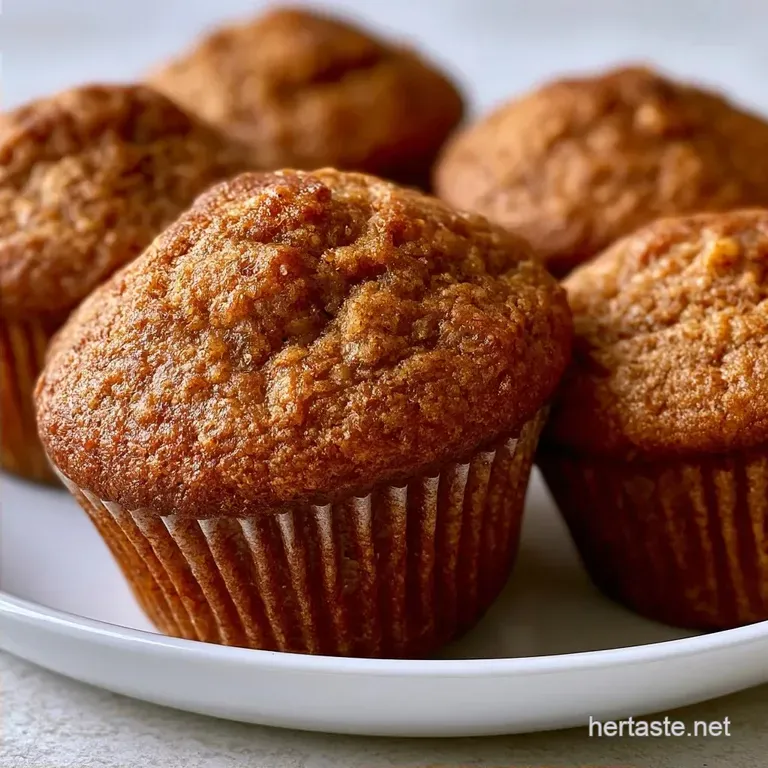 Hearty Whole Wheat Banana Muffins