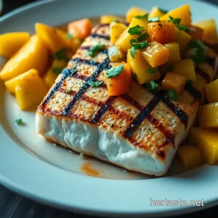 Zesty Grilled Mahi Mahi with Mango Salsa