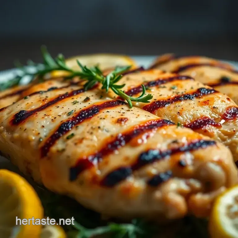 Zesty Lemon Herb Grilled Chicken