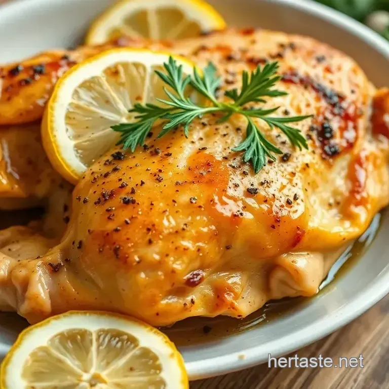 Zesty Lemon Herb Roasted Chicken
