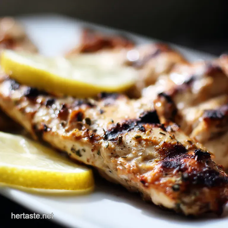 Zesty LemonGarlic Grilled Chicken Sunshine on a Plate