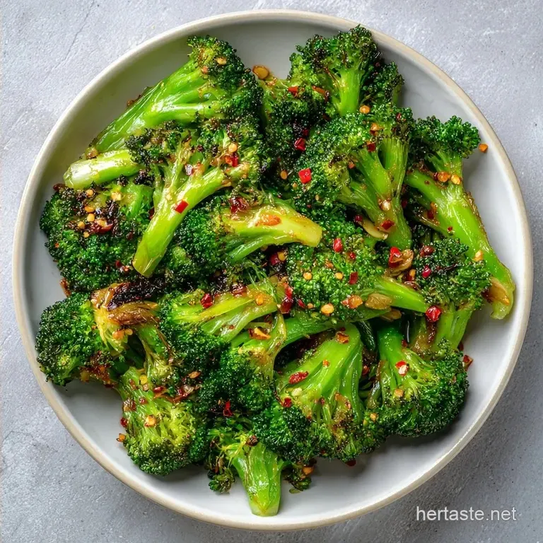 Zesty Roasted Broccoli Recipe: Charred and Crispy