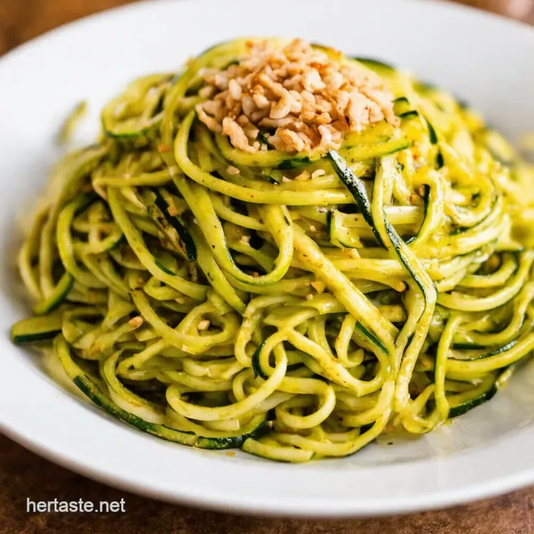 Zesty Teriyaki Zucchini Noodles a Healthy Fakeaway Feast presentation