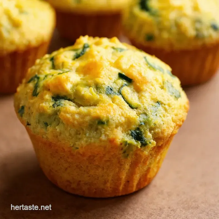 Zesty Zucchini Cheese Egg Muffins A Savory Slice of Sunshine presentation