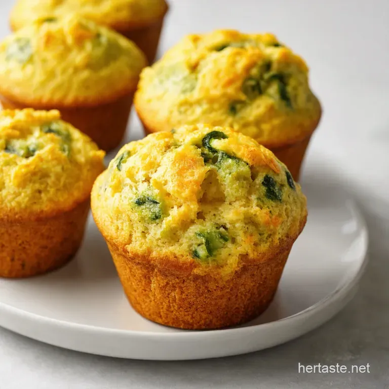 Zesty Zucchini Cheese Egg Muffins A Savory Slice of Sunshine