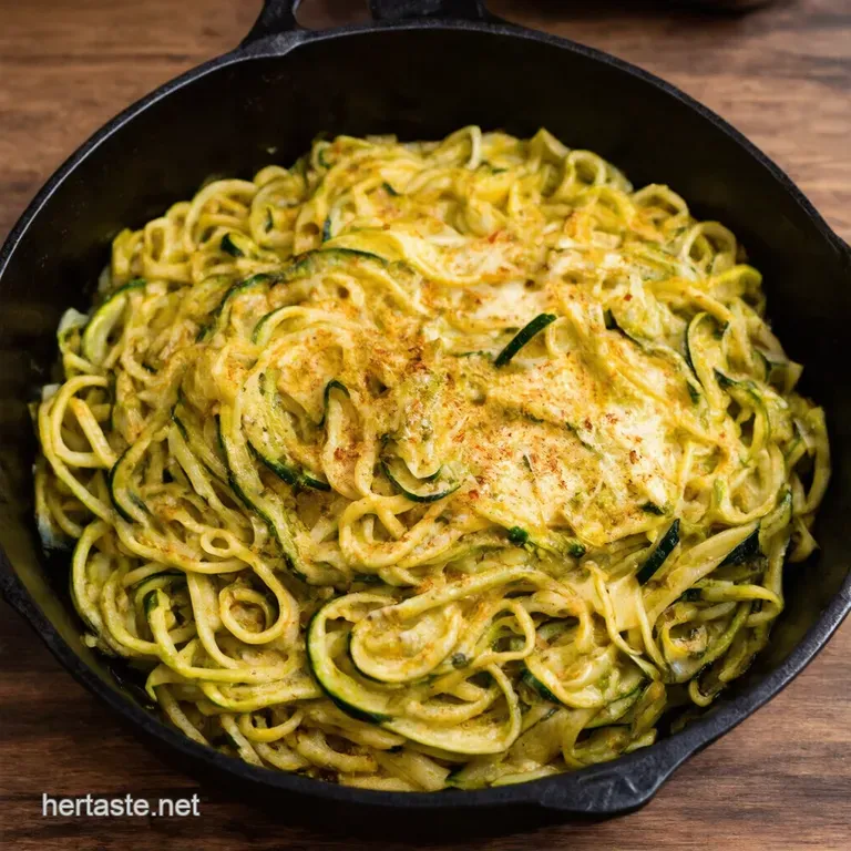Zippy Zucchini Pizza Noodles Your 10Minute Italian Fix presentation